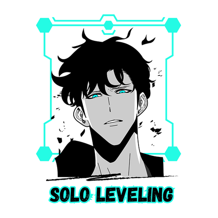 Koszulka Biała - Solo Leveling - WYBIERZ KOLOR KOSZULKI I FASON