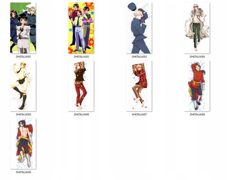 Dakimakura Axis Powers Hetalia DO WYBORU