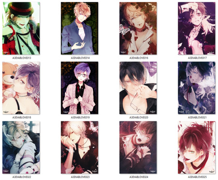 Plakat Diabolik Lovers DO WYBORU
